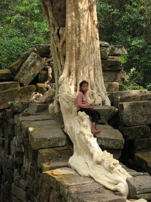 Spean Thmor, Angkor, Cambodia