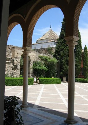 Gardens of the Alacazar, Sevilla
