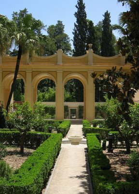 Gardens of the Alacazar, Sevilla