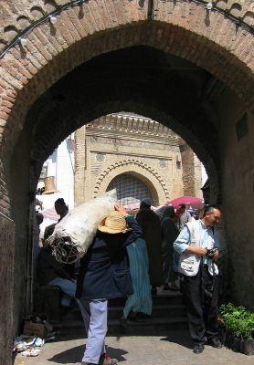 Entrace to souk, Tetouan, Morocco