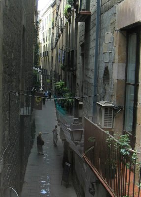 Street adjacent to the Picasso Museum, Barcelona
