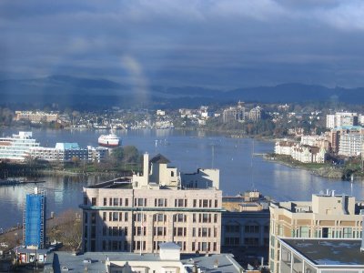 Victoria harbor, Vancouver Island