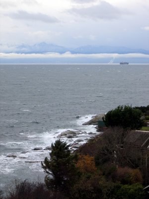 Port Angeles from Victoria, Vancouver Island