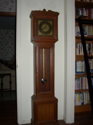The clock's new home