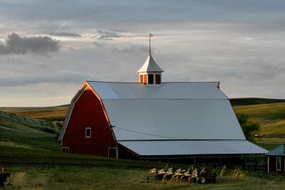 Barn near town