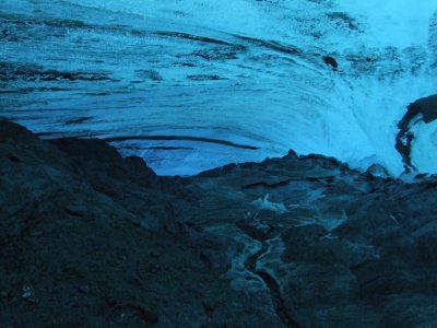 Ice Cave Under Mendenhall Glacier