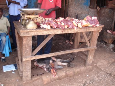 Butcher Shop in Lira