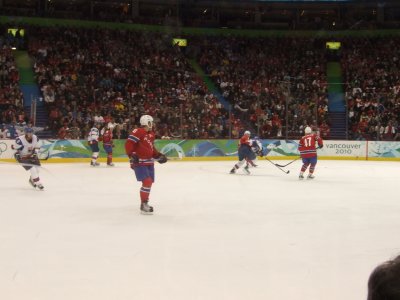 Hockey Action at Canada Hockey Place