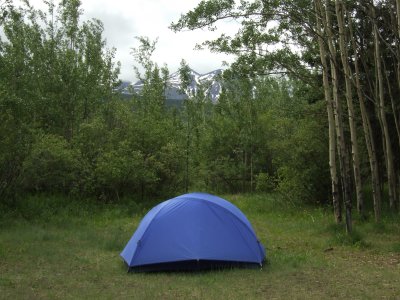 Camping in Carcross