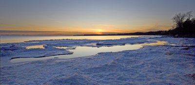 Lake Erie ice