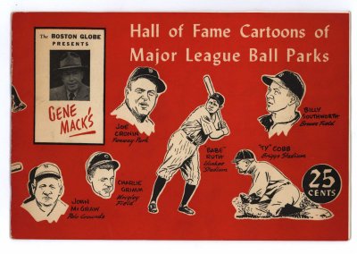 Gene Mack's Hall of Fame Cartoons of Major League Parks (1947)