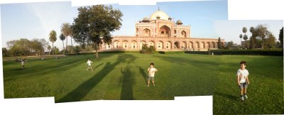 Rahil near Humayan's Tomb (21 March 2010)