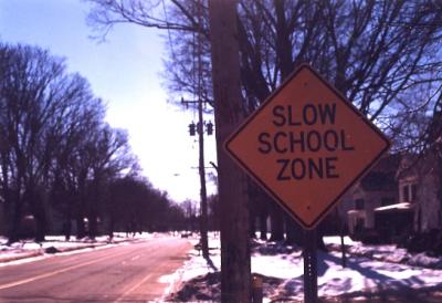 Slow School Zone