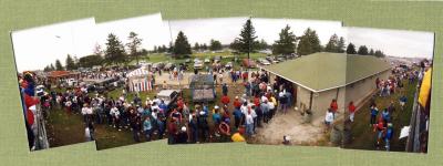 Line to men's room, Indianapolis 500 (1992)