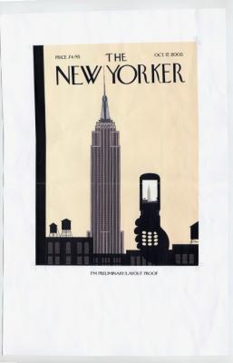 Three Versions of October 17, 2005 'The New Yorker' Cover