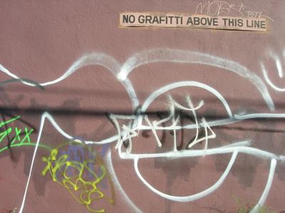 No Grafitti Above This Line