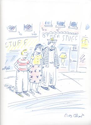 Roz Chast (2004) (9 x. 12, colored pencil)