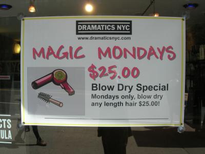 Blow Dry Special -- $25