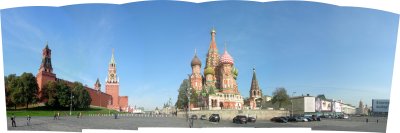 Red Square, looking north at St. Basil's Cathedral