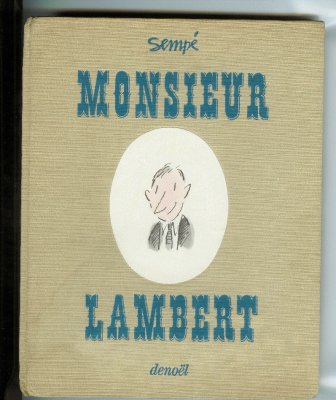 Monsieur Lambert (1965) (inscribed with original drawing)