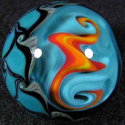 Artist: Harry Kravet  Size: 1.41  Type: Lampworked Boro