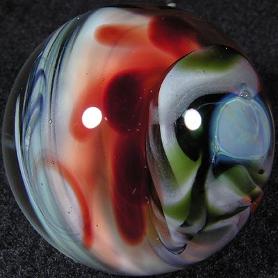 Artist: Erik Johnson  Size: 1.18  Type: Lampworked Boro