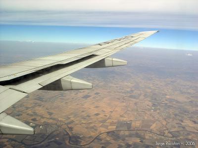Descending to Guadalajara