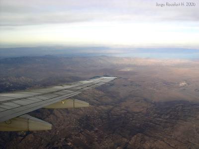 Descending to Ontario International Airport