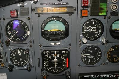 At 35,000 ft. over the Gulf of México