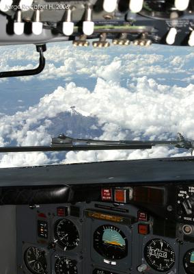 Approaching Pico de Orizaba Volcano