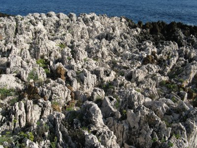 Cap Ferrat limestone scenery