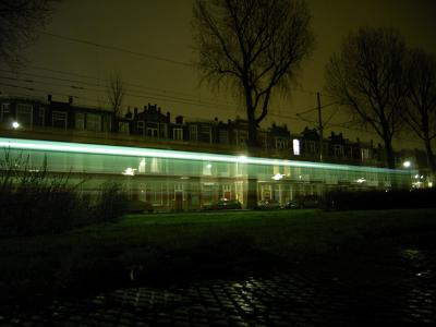 24 mar - passing tram