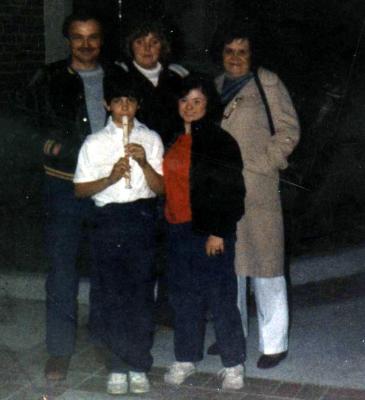 Jack, Jason, Sandy, Lisa, Mom