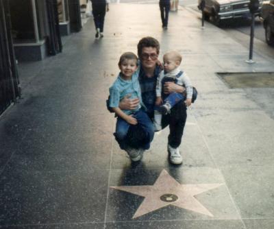 Wayne, Tracy, Wade in California