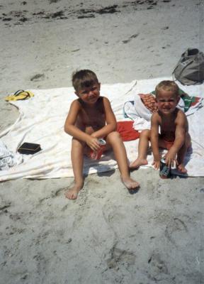 Wayne & Wade at Beach