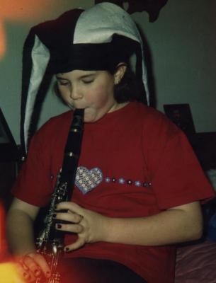 Ashley - Playing Flute