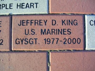 Jeff's Honor at Kokomo Veteran Memorial