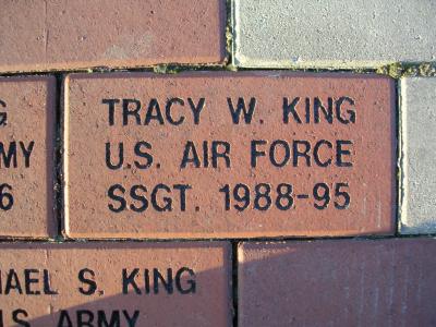 Tracy's Honor at Kokomo Veteran Memorial