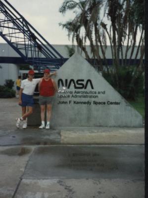 Tracy & Kirk at NASA