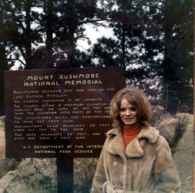 Debbie @ Mt Rushmore