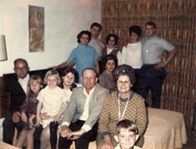 Mom, Larry, Peggy, Carol, Dave & Others