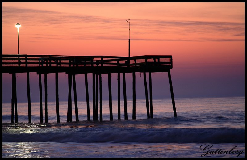 Breaking Waves at the Break of Dawn