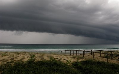 storm, Currumbin beach Gold Coast