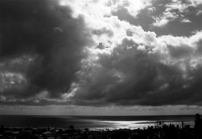 looking down on Tugun village, Gold Coast