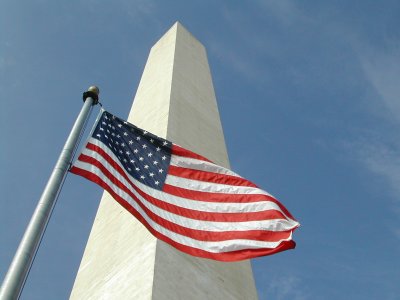 monument and flag 2