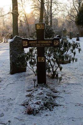 Strindbergs grav - The grave of August Strindberg