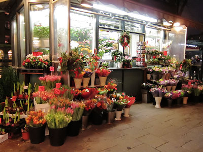 The flower shop