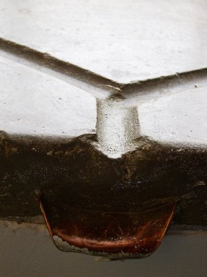 Details of a window sil