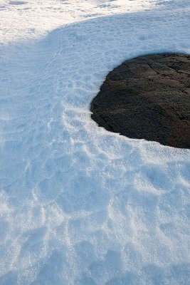 Waves in the snow