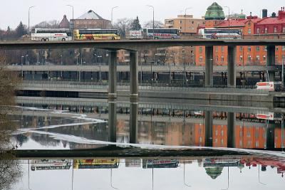 The mirrored bridge